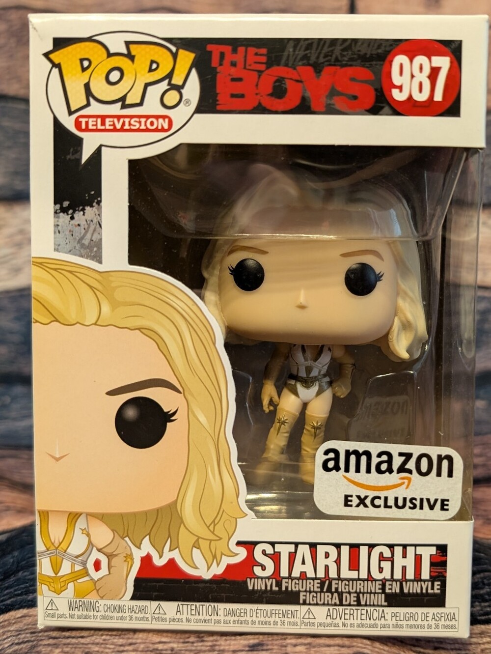 Funko Pop! Television The Boys #987 Starlight Vinyl Figure - Blonde